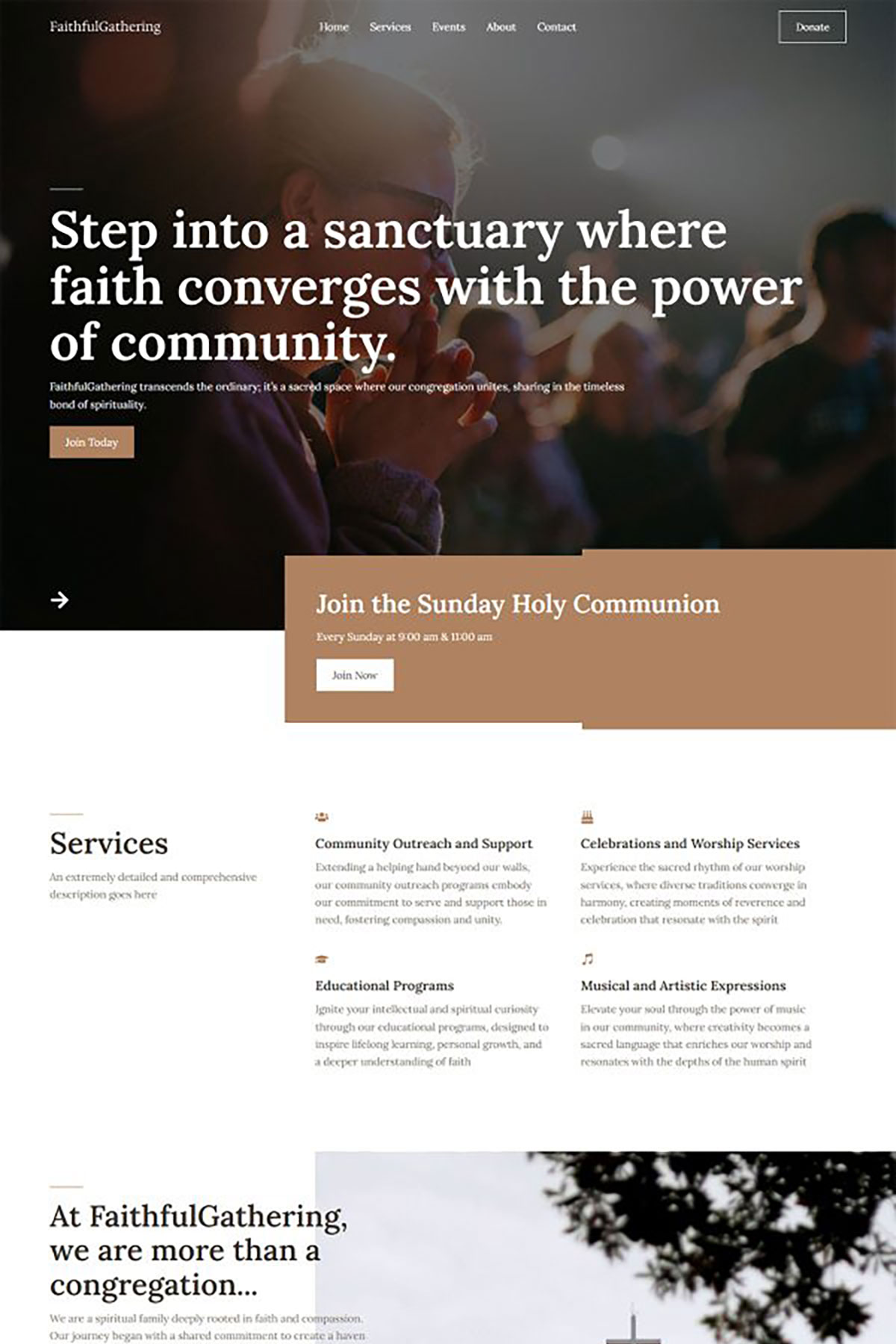 A017 Faithful Gathering