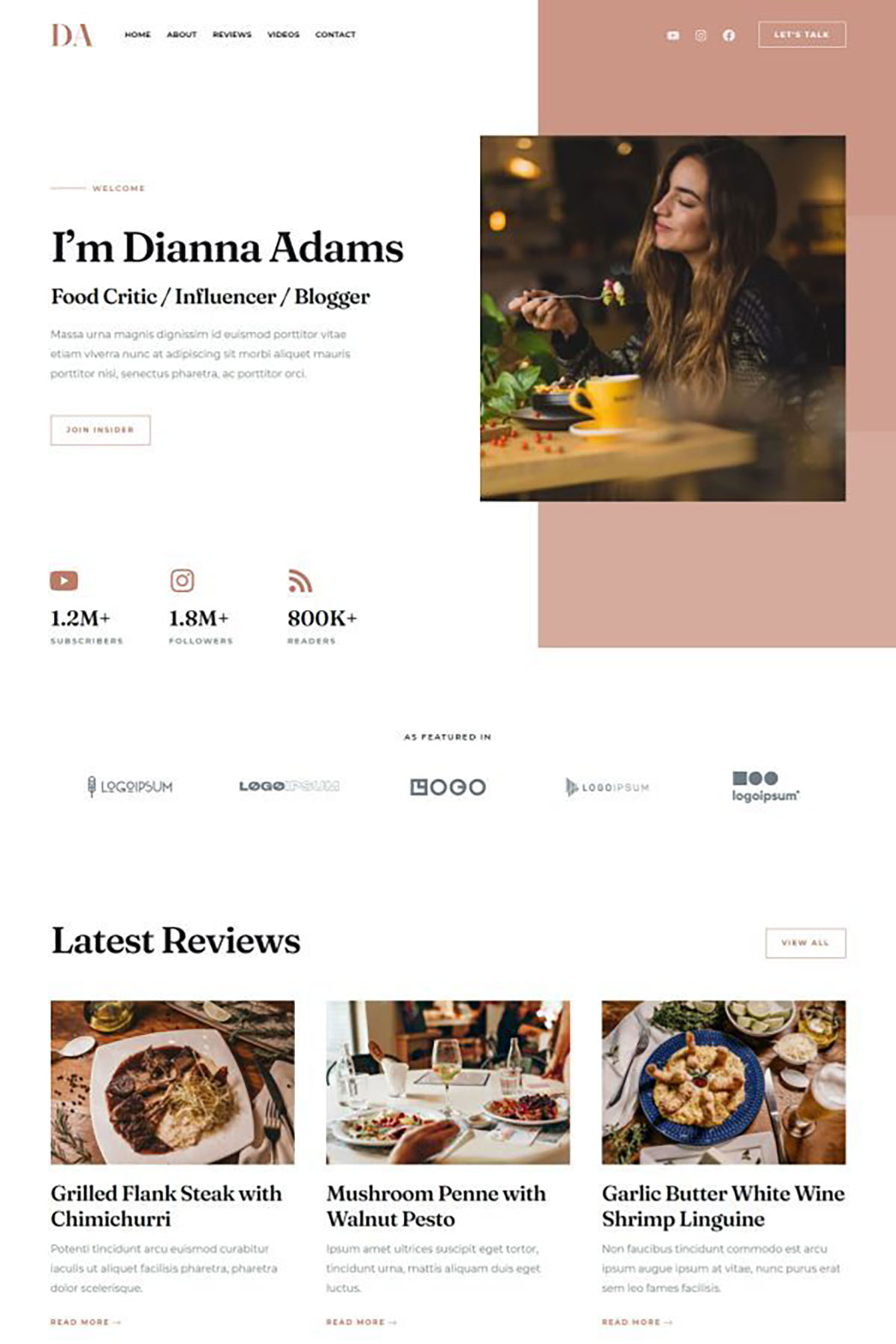 A029 Food Blogger & Influencer